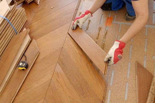 Монтаж паркета это