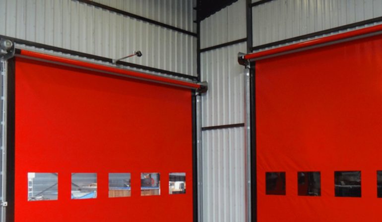 Повышаем эффективность склада с помощью скоростных ворот Dyntek