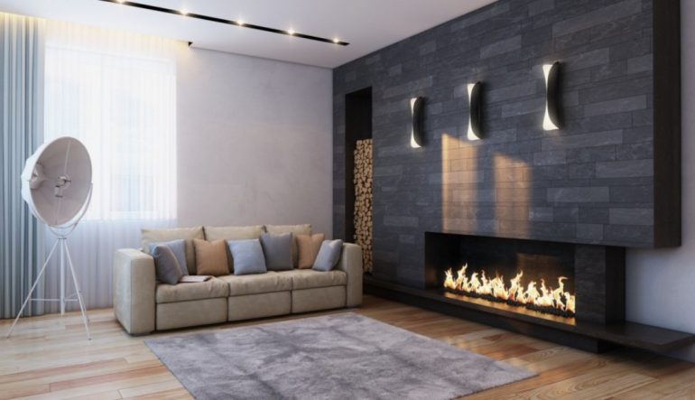Камины в интерьере: современные тренды для квартиры и загородного дома